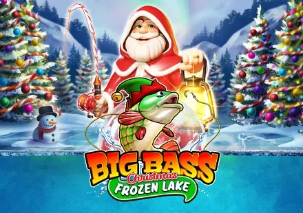 Big Bass Christmas - Frozen Lake game screenshot